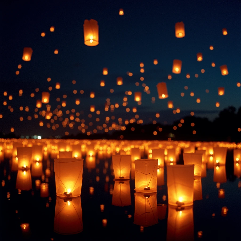 Wedding Moongaze Floating lanterns