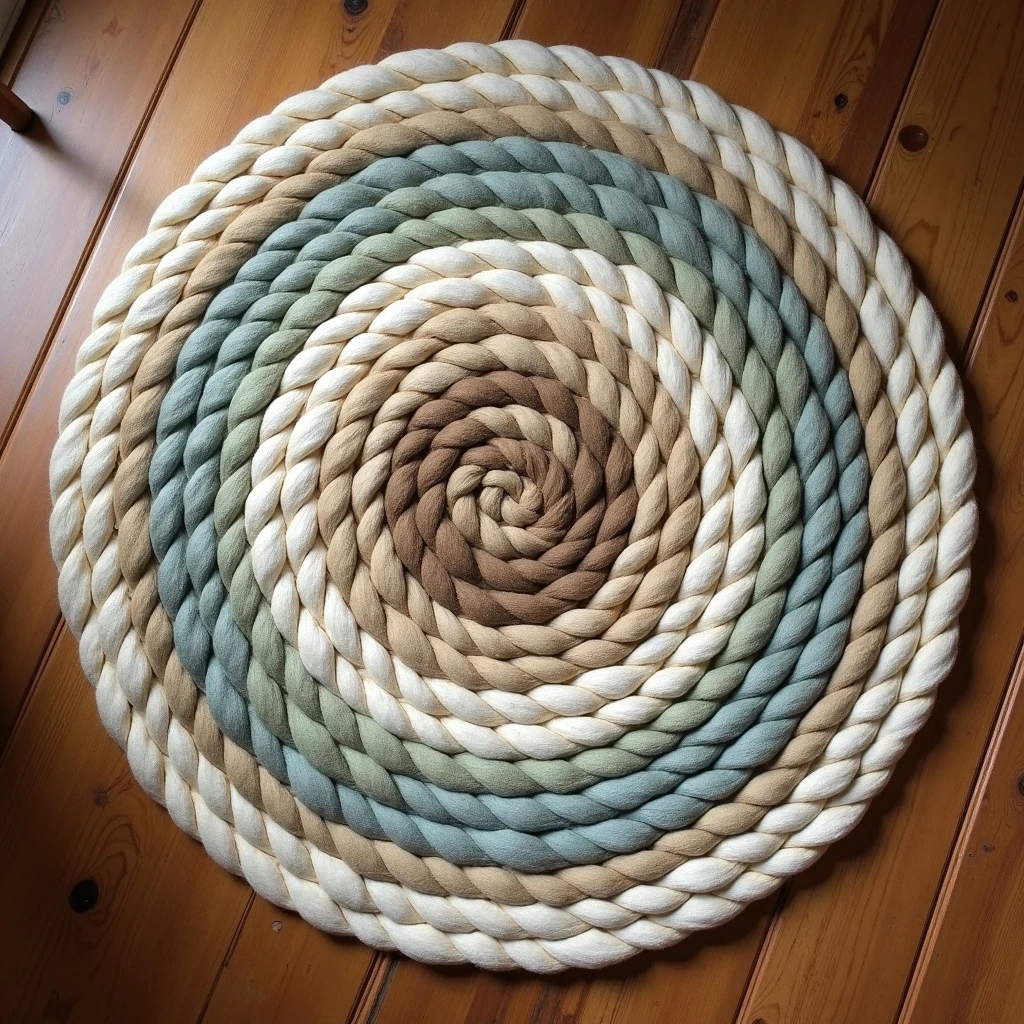 Wedding Farmhouse Woven rug