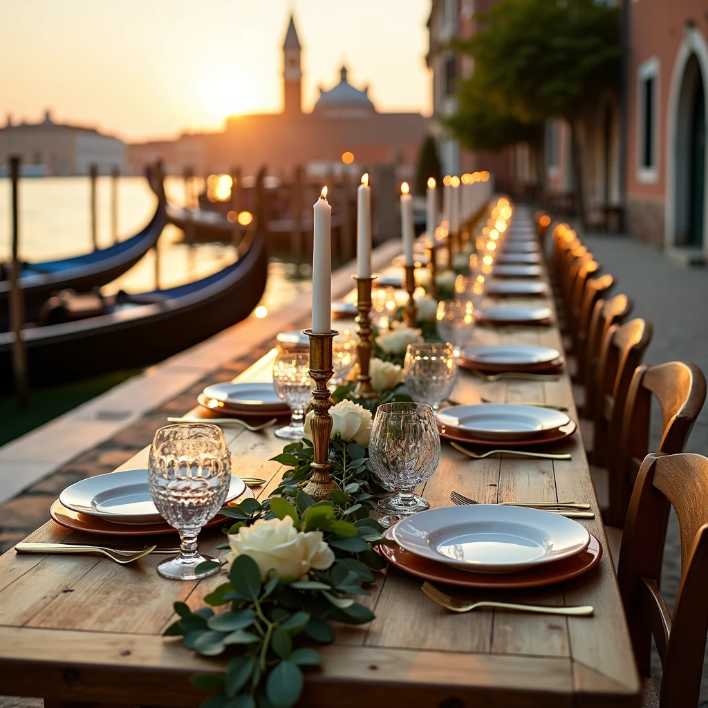 Wedding Wanderlust Dining table