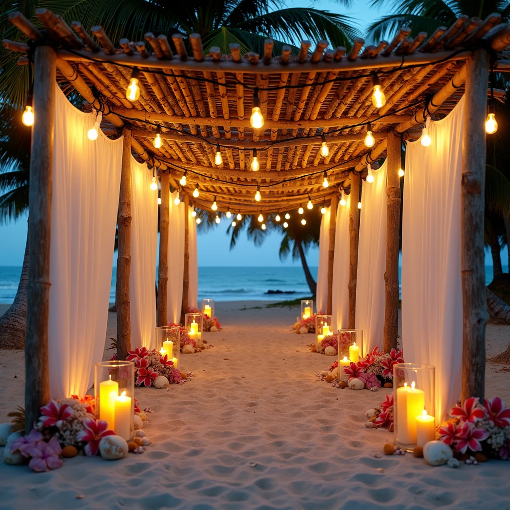 Wedding Lunavibe Bamboo structure