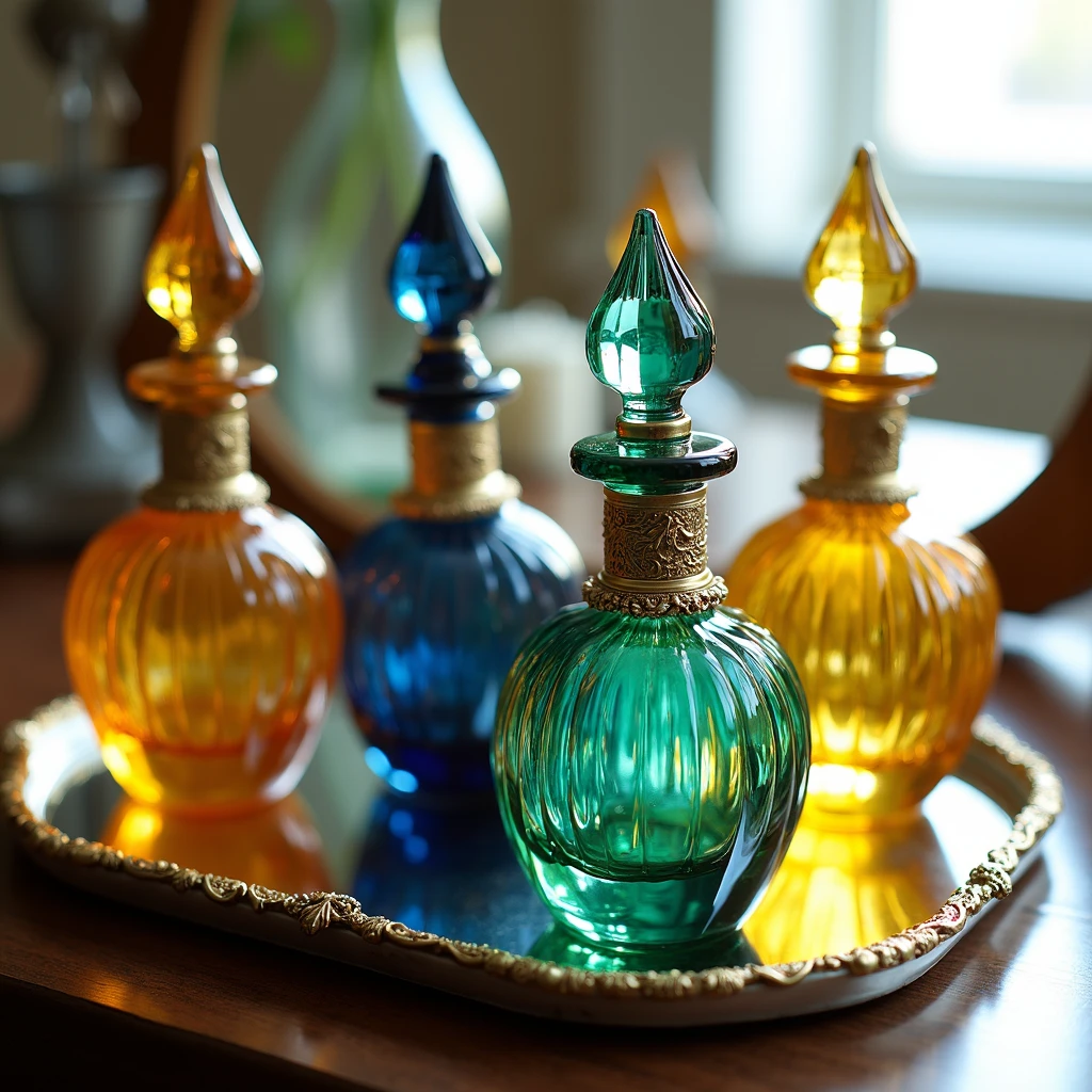 Wedding Venice Decorative glass bottles